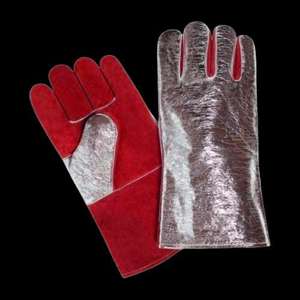 Gants de soudage professionnels résistants à la chaleur longueur du poignet pour le soudage à l'arc Mig Tig utilisation sportive quotidienne main de sécurité industrielle - Product Image 6