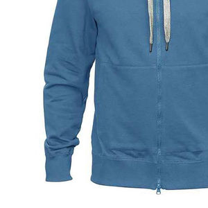 Sudaderas con capucha de punto de algodón 100% para hombre, patrón sólido de la mejor calidad, serigrafía Digital, cuello con capucha teñido liso para hombre - Product Image 3