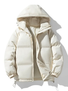 Blousons matelassés pour femmes, personnalisables, en coton épais, avec logo personnalisé, manches longues, couleur violette, vente en gros - Product Image 3