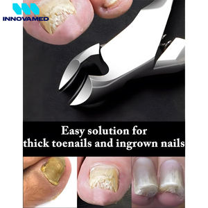 Pince à ongles portable en acier de grande taille pour ongles incarnés, ongles épais, doigts et orteils, podologie, soin des ongles, rainures des ongles, ongles incarnés, ongles épais - Product Image 5