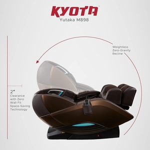 Sillón de Masaje de Cuerpo Completo con Gravedad Cero, Masaje Shiatsu, Reclinable con Calor, Control por Aplicación, Bloqueo para Niños, Escaneo Corporal, Bluetooth, Rodillo para Pies - Product Image 5