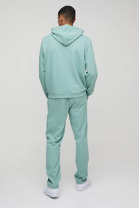 Survêtement en molleton de coton personnalisé 350GSM, poids lourd, pull-over, jogging, survêtement en molleton uni en coton pour homme - Product Image 2