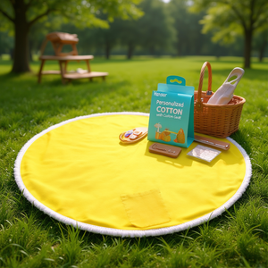 Tappetino da Picnic Personalizzato Hansier in Cotone con Accessori su Misura - Product Image 3
