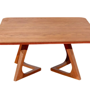 Mesa de centro cuadrada de madera maciza de estilo japonés moderno roble blanco movible y decorativo para muebles de sala de estar - Product Image 1