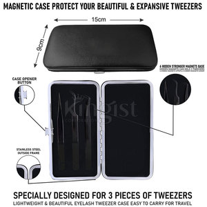 Pinzas para Pestañas Cómodas Diseñadas para Sesiones de Pestañas Largas y Precisión Constante - Product Image 6