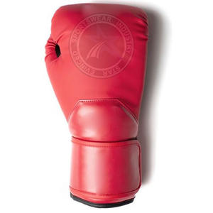 Gants d'entraînement professionnels en cuir PU uni doré personnalisés de haute qualité pour les arts martiaux et la boxe - Product Image 5