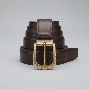 Exclusive Custom Logo Leather <b>Belt</b> Premium Solid Color Men's Leather <b>Belt</b> Heavyweight <b>Vintage</b> Pin Buckle Leather <b>Belt</b> - Product Image 1
