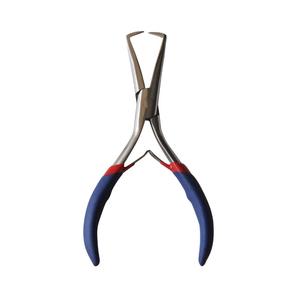 Alicates para extensiones de cuentas de microanillo de acero inoxidable de la mejor calidad, herramientas de extensión de pelo de mano de silicona antideslizante, herramienta de eliminación - Product Image 5