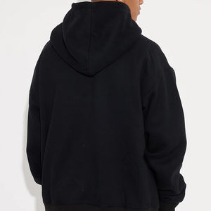 Sweat à capuche personnalisé en coton mélangé, qualité de luxe, broderie en chenille, logo personnalisé surdimensionné, impression numérique, sweat à capuche pour hommes - Product Image 6