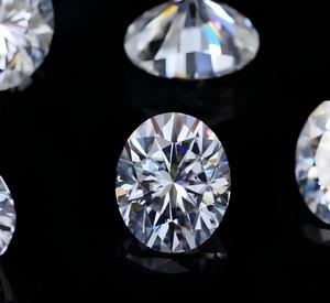 9*11mm corte ovalado moissanite GRA piedra preciosa certificada brillo brillante claridad Premium cerca de piedra suelta incolora - Product Image 3
