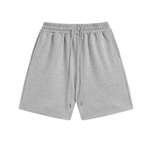 2025 vente en gros short en polyester pour hommes avec poches zippées impression bouffante logo personnalisé hommes short de sport en maille - Product Image 6