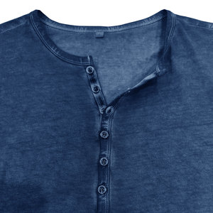 Venta al por mayor de camisetas 100% algodón personalizadas para hombre, camisetas ajustadas de secado rápido informales de estilo moderno con estampado de letras únicas y serigrafía - Product Image 5