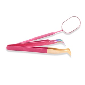 Fabricant et fournisseur en gros de pinces à extensions de cils en acier inoxydable, marque privée, élasticité - Product Image 4