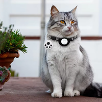 Traceur GPS pour animaux de compagnie Zenidoo Premium, mini, avec contrôle à distance, compatible iOS et Android, collier Bluetooth 4G 5G