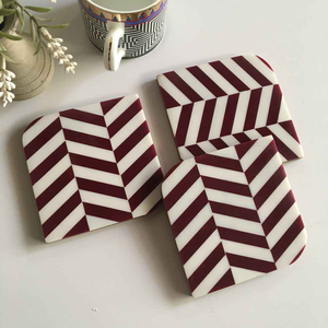 Posavasos de Hueso Incrustado Hecho a Mano de Alta Calidad con Logotipo Personalizado, Diseño Duradero para Uso en el Hogar, Hotel, Restaurante, Recuerdos de Boda, Mejor Precio - Product Image 4