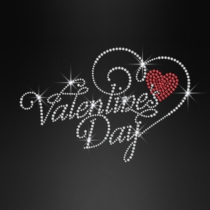 Xu Hướng 2024 Sản Phẩm <span class=keywords><strong>Hotfix</strong></span> Tùy Chỉnh Rhinestone Chuyển Rhinestone Chuyển <span class=keywords><strong>Motif</strong></span> Cho Ngày Valentine - Product Image 1