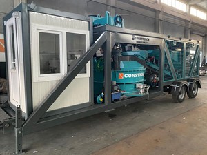 Planta dosificadora de hormigón compacta Mobicom 30, potencia para la construcción in situ, máxima movilidad con motor de bomba central - Product Image 4