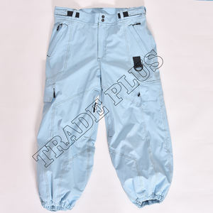 Pantalones de Esquí Azul Claro de Venta Caliente, Impermeables, Holgados, Tipo Cargo, con Trabillas para Cinturón, Ventilación y Bolsillos con Cremallera - Product Image 1