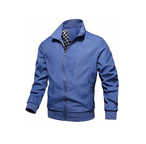 Chaqueta cortavientos de moda para hombre de nuevo diseño, chaquetas cortavientos de invierno suaves impermeables de Color sólido para exteriores - Product Image 5