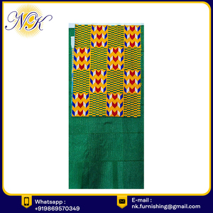 Vestidos Africanos Formales Clásicos de Gran Venta para Mujer, Vestido de Novia Meba Wo Bordado, Tejido Impermeable de Poliéster/Algodón Grueso - Product Image 5