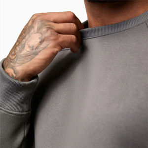 2025 nouveauté personnalisé hommes coton polaire sweat ensembles unisexe survêtement de sport pour l'hiver col rond Jogging survêtement hommes - Product Image 4
