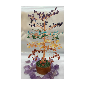 Pierre précieuse d'agate de qualité ultra supérieure, arbre des sept chakras, décoration d'intérieur, sculpture de haute qualité, emballage sécurisé, ASY CRYSTAL EXPORT - Product Image 6