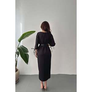 Abito nero con spacco <span class=keywords><strong>Topshop</strong></span> - Nero - Product Image 5