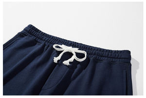 Pantalones cortos transpirables de verano para hombre 2025, pantalones cortos básicos sólidos de algodón para hombre, nueva colección, pantalones cortos con bolsillos laterales - Product Image 3