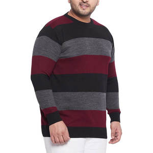 Fabricant personnalisé chandails pour hommes en coton et laine dernier style chandails pour hommes 2024 nouveauté chandails pour hommes - Product Image 3