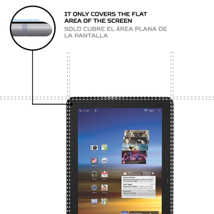 Protector de Pantalla ANTISHOCK para Samsung Galaxy Tab 10.1 4G I905 Serie Tablet - Product Image 4