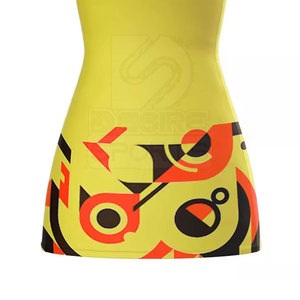 Uniforme de Netball de Entrenamiento Estilo Nuevo, Logotipo Personalizado, Talla Grande, 100% Poliéster, Impreso, Duradero, de Secado Rápido, Ligero y Transpirable, DESIRE - Product Image 5