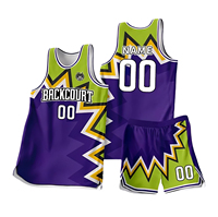 Uniformes de Baloncesto Unisex Personalizados Reversibles con Protección Antibacterial y Anti-UV de Secado Rápido y Transpirables sin Mangas Sublimados XL