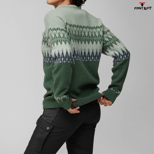 Suéter de Invierno de Manga Larga Personalizado, Antiarrugas, con Logotipo Tejido en la Parte Delantera, Talla Grande para Hombre - Product Image 4