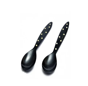Enamel Horn Spoons <b>Set</b> Good Quality Classy Cutlery <b>Accessory</b> for <b>Kitchen</b> Supply Made in India Real Horn Spoons for Hotel/Home - Product Image 2