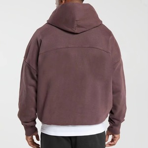 Pull à capuche imprimé personnalisé de haute qualité OEM 100% coton polaire col rond pour hommes et femmes en hiver - Product Image 2