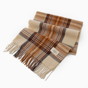 Bufanda clásica de Cachemira de estilo británico para Otoño e Invierno - Product Image 5