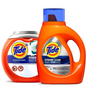 Tide <b>Laundry</b> <b>Detergent</b> Liquid, Original Scent, HE Turbo Clean, 64 Loads - Product Image 3