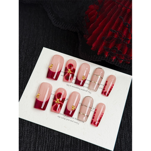 Ruby Kiss Press on Nail Blush - Product Image 1