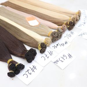 Extensiones de Cabello Virgen Humano Sin Procesar, Tejidas a Mano, de Proveedor Vietnamita, Doble Trama, 100% Alineadas con la Cutícula - Product Image 6