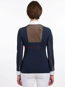 Camisas de espectáculo de equitación para mujer, elegantes, cómodas, ligeras, de rendimiento, para equitación al aire libre y eventos de competición - Product Image 2