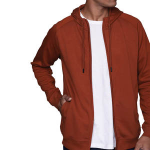 Sweat à capuche intégral pour homme, streetwear urbain, en molleton de coton, tissu épais, pour la vente en gros, l'exportation, la fabrication et la production de marques - Product Image 2