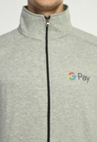 Veste élégante à col zippé GPay, style Revlon pour homme, tissu polaire, coton poly premium, veste pour homme, repassage facile, coupe ajustée