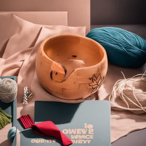 Wholesale Customized Wooden Yarn Bowl with <b>Lid</b> | Handmade Storage for Crochet & Knitting Supplies <b>by</b> AYAANS - Product Image 1