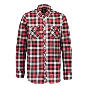 เสื้อเชิ้ตผู้ชายผ้าฟลานเนลระบายอากาศ แขนยาว ผ้าฝ้าย 100% แฟชั่นลำลอง ราคาถูก ขายส่ง - Product Image 4