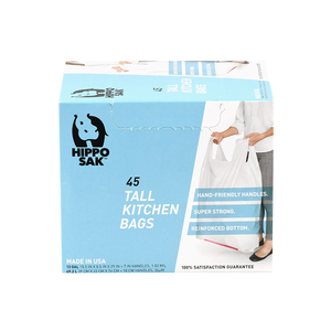Sacs compostables Hippo Sak pour cuisine, grand format, commande en gros, doublures biodégradables résistantes, approvisionnement fiable à bas prix - Product Image 6