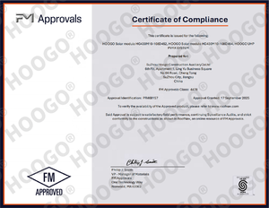 分散型太陽光発電システム用のFM 4478準拠性能定格430Wモノソーラーパネル - Product Image 2