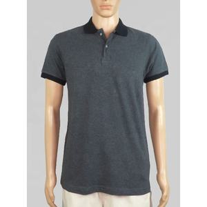 Venta al por mayor personalizable impreso manga corta Piqué Polo camiseta elegante de moda Casual camiseta Top vendedor indio 100% algodón hombres - Product Image 3