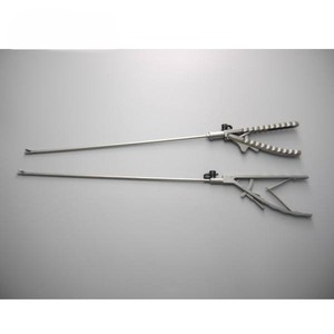 <b>Laparoscopic</b> Simulation Practice Tool Steel Manual Needle Holder Various Handles Reusable Hospital Use <b>Training</b> <b>Instrument</b> Set - Product Image 5