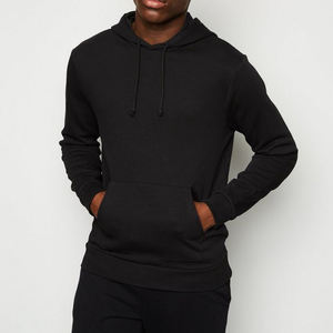 Sweat à capuche d'hiver personnalisé en coton 100% 500GSM |   Vêtements de rue surdimensionnés pour hommes et femmes, commande en gros - Product Image 4