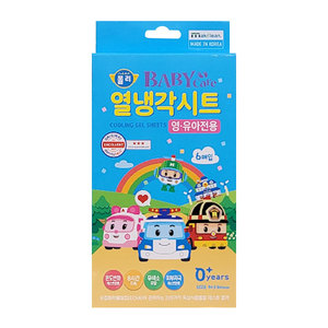 Robocar Poli แผ่นทำความเย็นสำหรับเด็กแผ่นทำความเย็น Robocar Poli แผ่นระบายความร้อน2แผ่น * 3แพ็คผลิตภัณฑ์ดูแลสุขภาพสำหรับเด็ก - Product Image 3